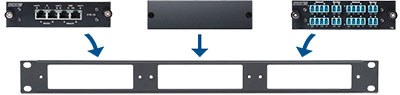 Accesorio de montaje en rack 1U para TAPs